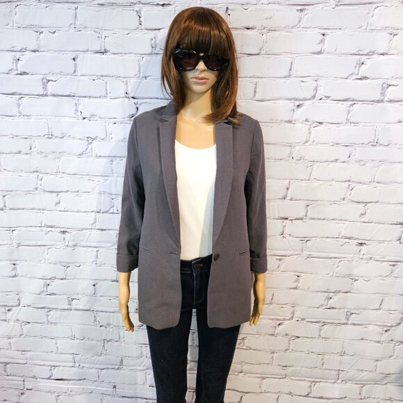 BANANA REPUBLIC - Blazer - Gray one button - Picture 5 of 11